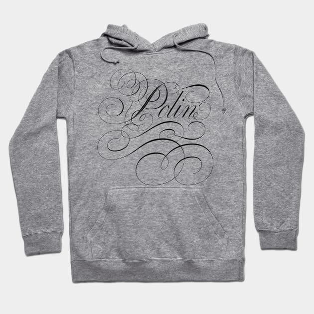 Polin of Bridgerton, Penelope and Colin in calligraphy Hoodie by YourGoods